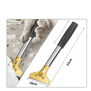 Scraper with long handle