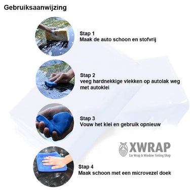 Car polishing clay