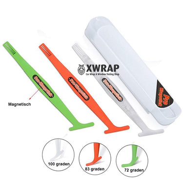 Magnetic wrap sticks set