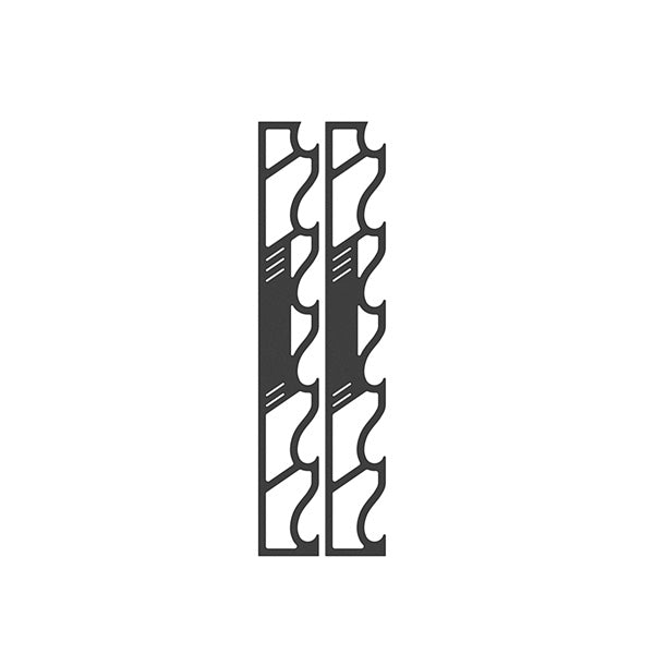 Vinyl Rolhouder - 6 rollen