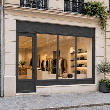 Coal Oak Façade exterieurfolie gevel