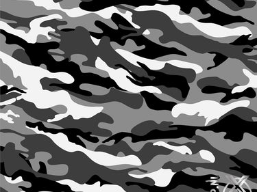 Camouflage Gray-Grijs