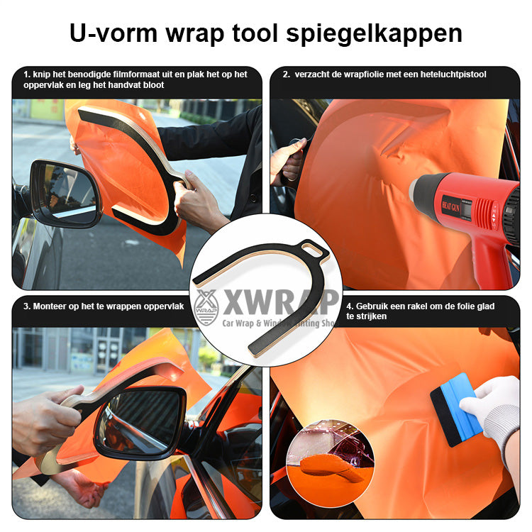 U-vorm wrap montage houder klein